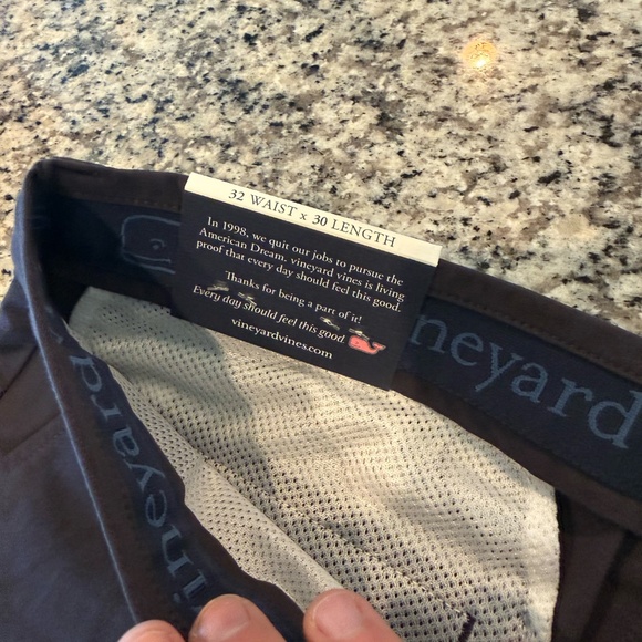 NWT Vineyard Vines Performance Pants Dark Night - 32x30 - Picture 6 of 7